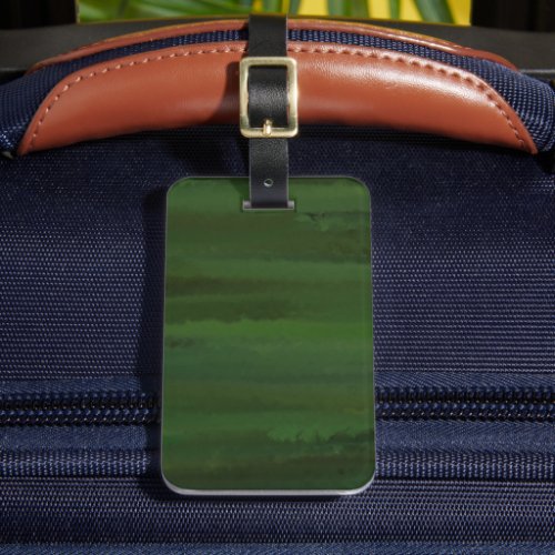 GreenIs My Favorite Color Luggage Tag