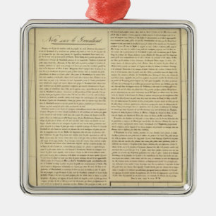 Greenland 11 metal ornament