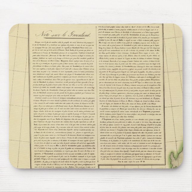 Greenland 11 mouse pad (Front)