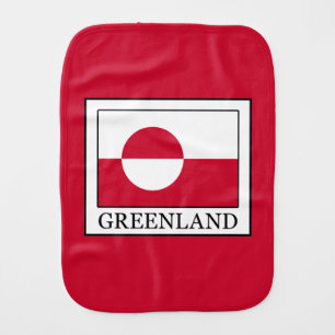 Greenland Baby Burp Cloth