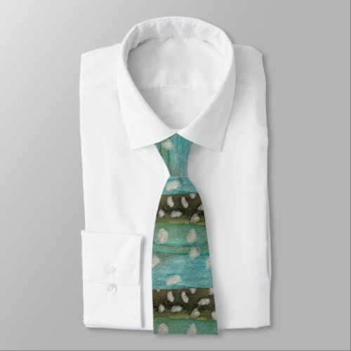 Greenland Char Fishing Ichthyology Fishermans Neck Tie