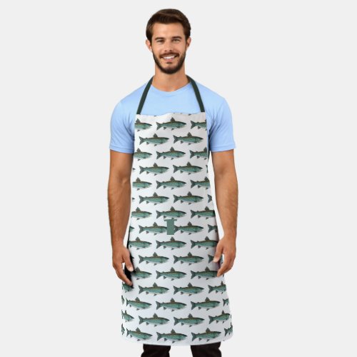 Greenland Char Fly Fishing Anglers BBQ Grilling Apron