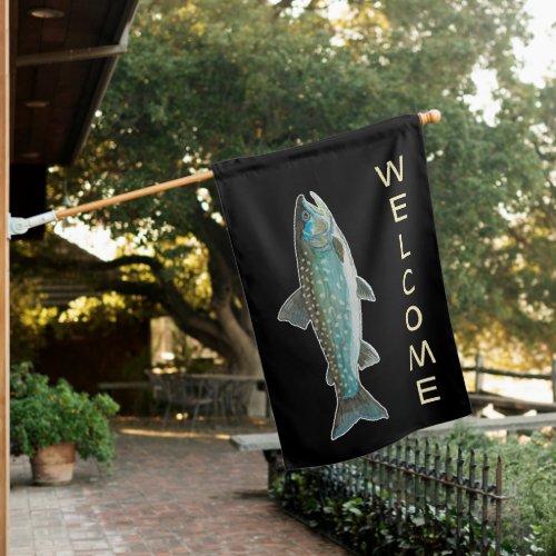 Greenland Char Fly Fishing Anglers Outdoor House Flag