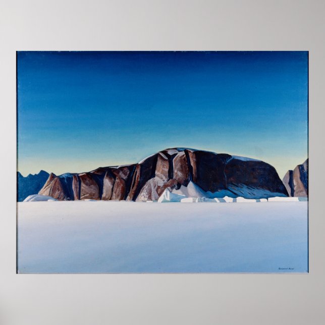 Greenland Coast Poster (Front)