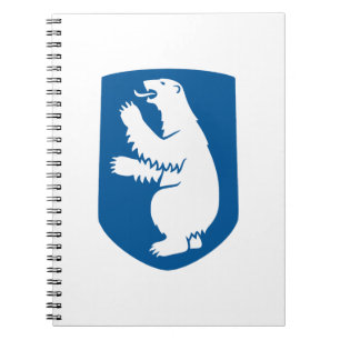 Greenland coat arms country symbol emblem flag den notebook