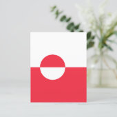 Greenland flag (Standing Front)