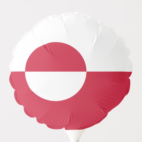Greenland Flag Balloon
