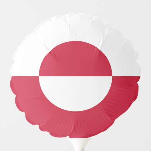 Greenland Flag Balloon