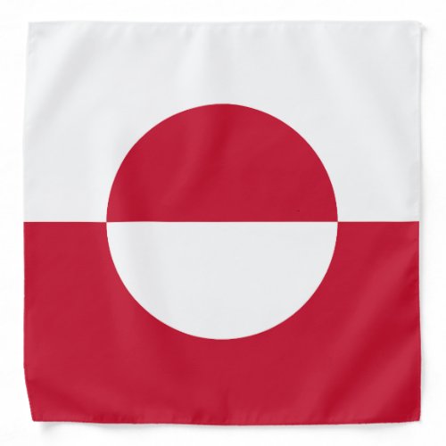Greenland Flag Bandana