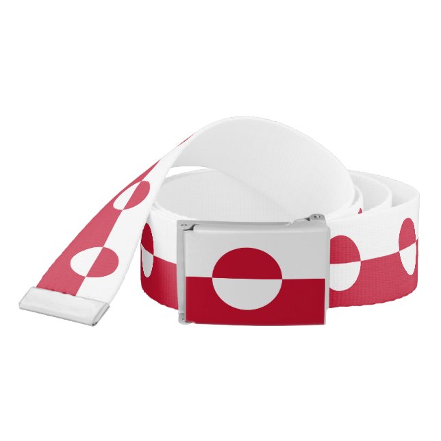 Greenland Flag Belt (Snake)