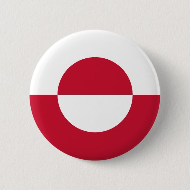 Greenland Flag Button (Front)