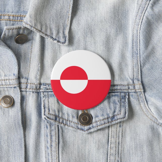 Greenland flag button (In Situ)