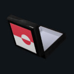 Greenland flag gift box<br><div class="desc">An ideal gift for all those who are patriotic of their country!</div>