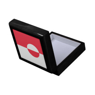 Greenland flag gift box