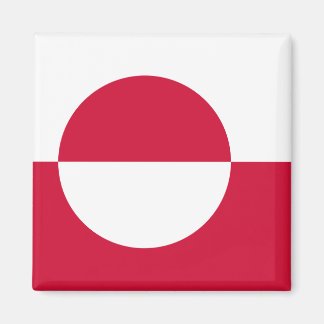 Greenland Flag GL Magnet