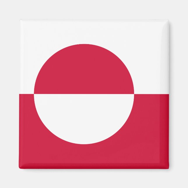 Greenland Flag GL Magnet (Front)
