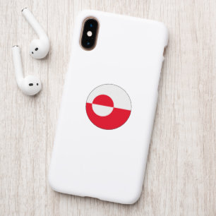 Greenland flag patch