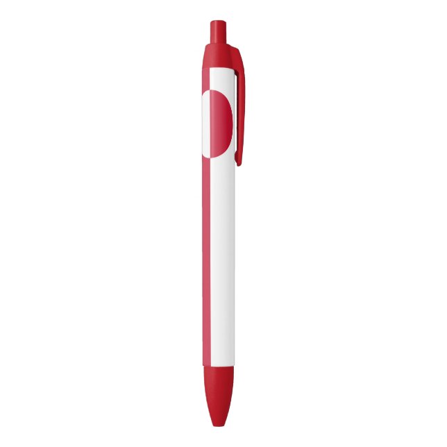 Greenland Flag Pen (Bottom (Vertical))