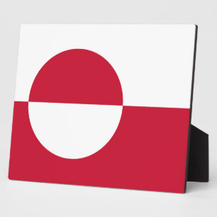 Greenland Flag Plaque