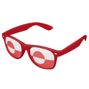 Greenland Flag Retro Sunglasses