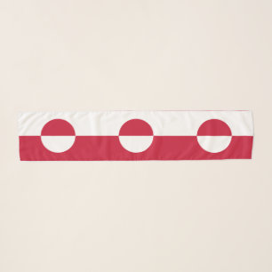Greenland Flag Scarf