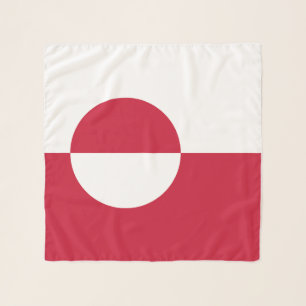 Greenland Flag Scarf