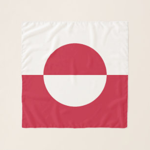 Greenland Flag Scarf
