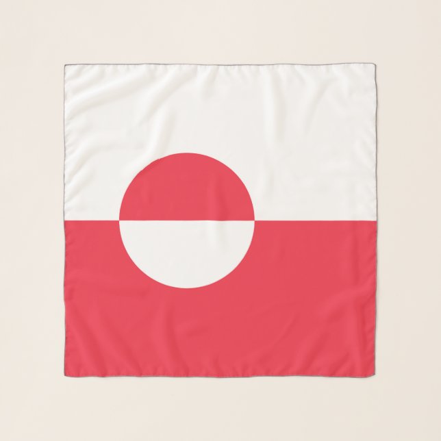 Greenland flag scarf (Front)