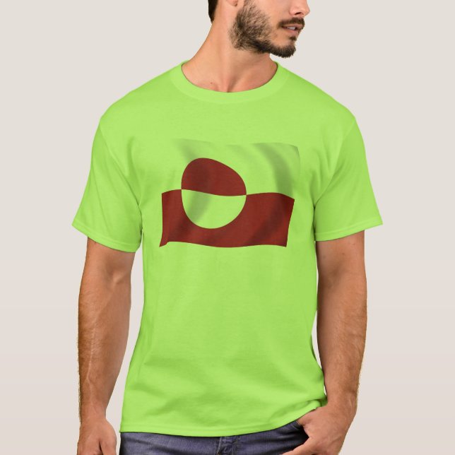 Greenland Flag Shirt (Front)