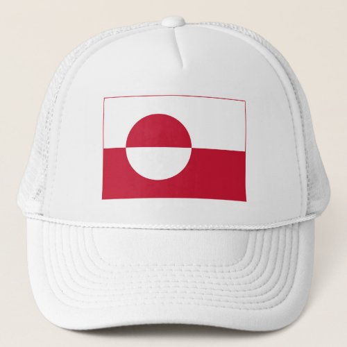 Greenland Flag Trucker Hat