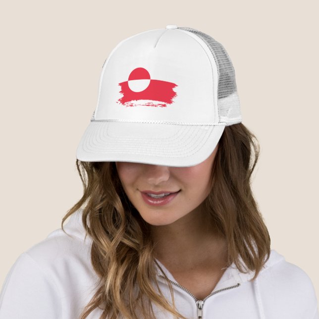 Greenland flag trucker hat (In Situ)