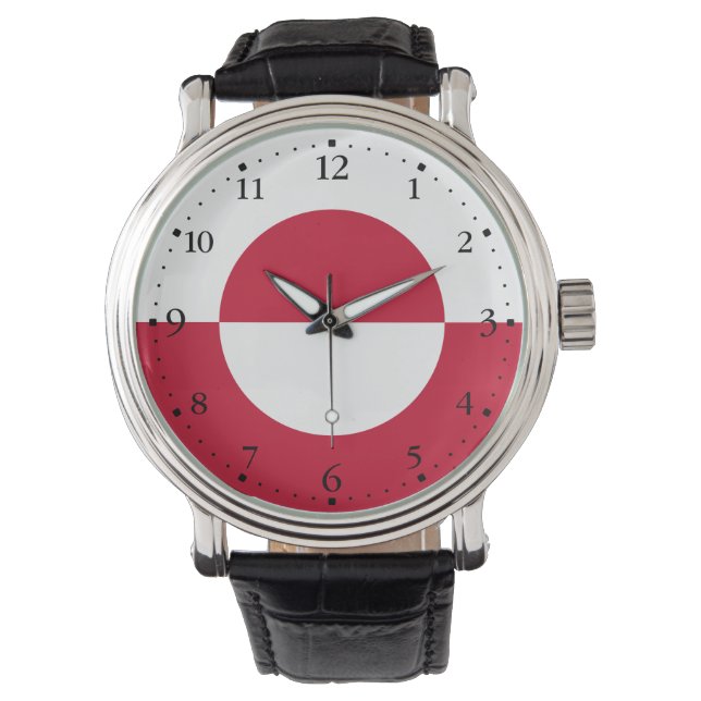 Greenland Flag Watch (Front)