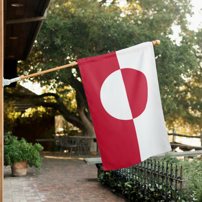 Greenland House Flag (In SItu)