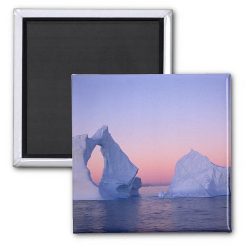 Greenland Iceberg at sunset Magnet