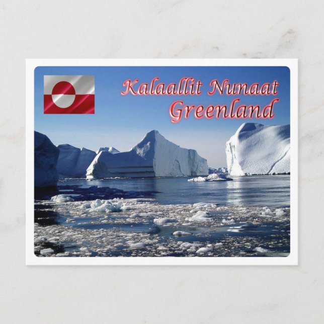Greenland - Icebergs - Postcard (Front)