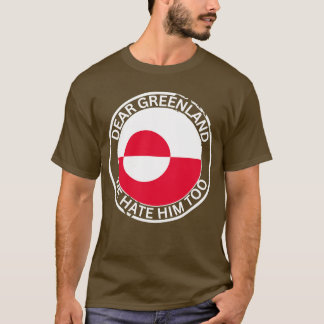 Greenland Is Not For Sale Support Denmark  T-Shirt