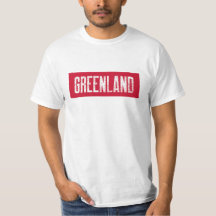 Greenland Kalaallit Nunaat Red Typography