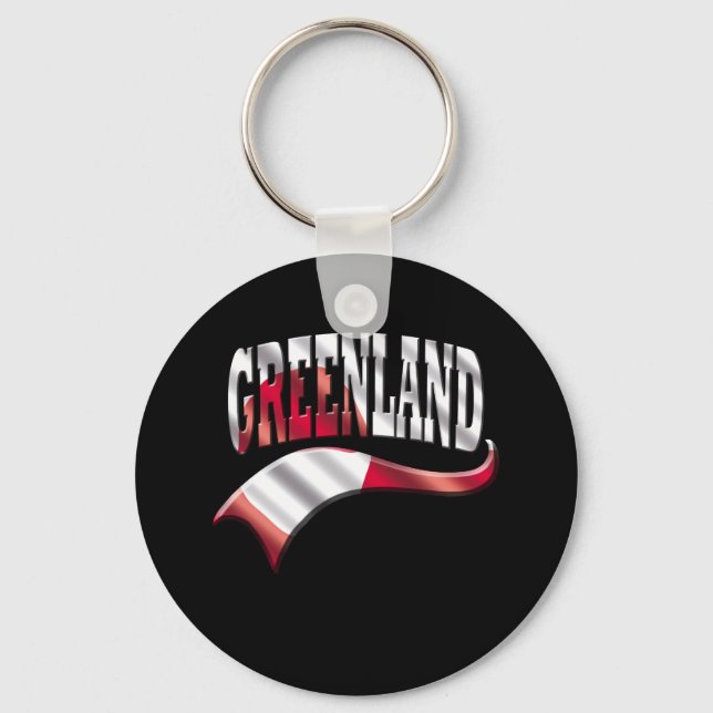 Greenland Keychain (Front)