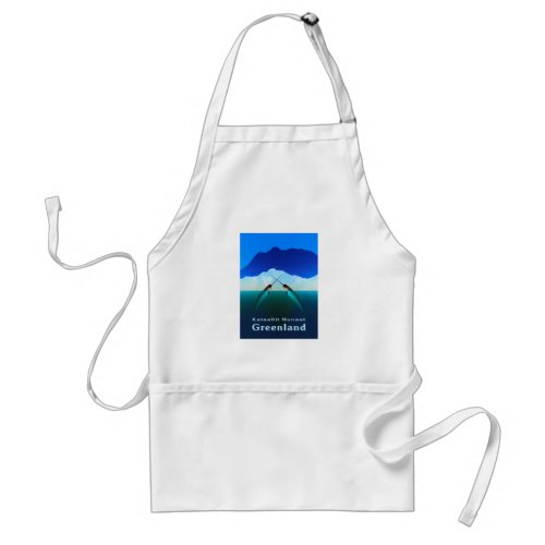 Greenland _ Narwhal Adult Apron