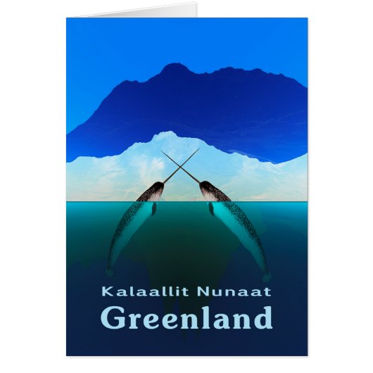Greenland - Narwhal Cards (Front)