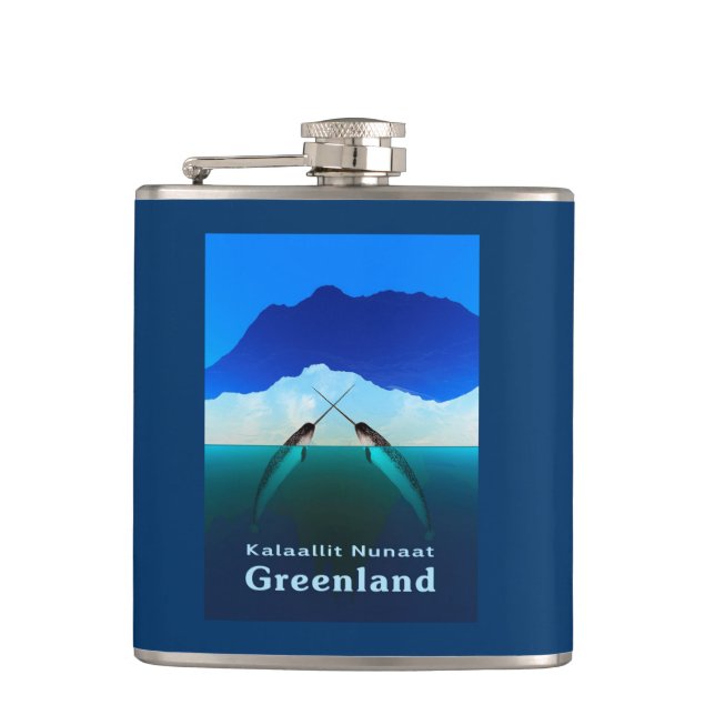 Greenland - Narwhal Flask (Front)