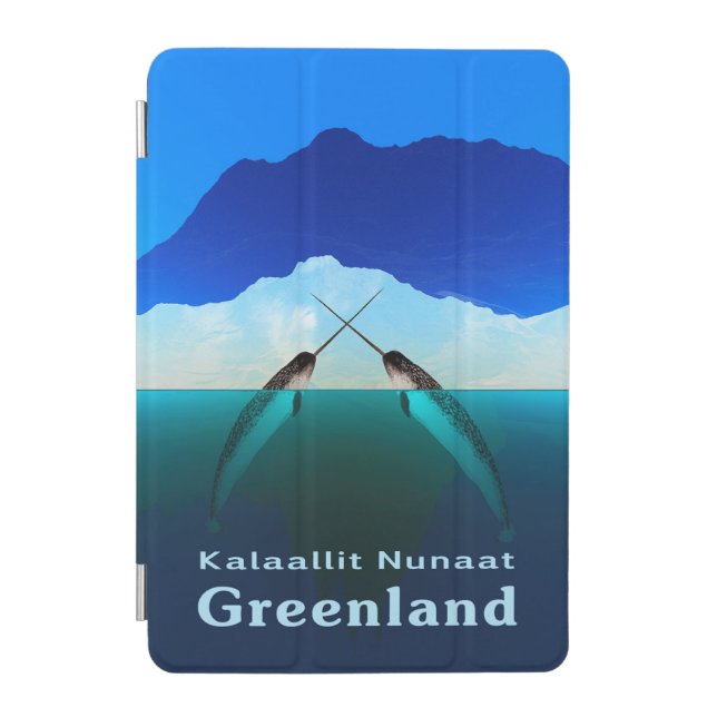 Greenland - Narwhal iPad Mini Cover (Front)
