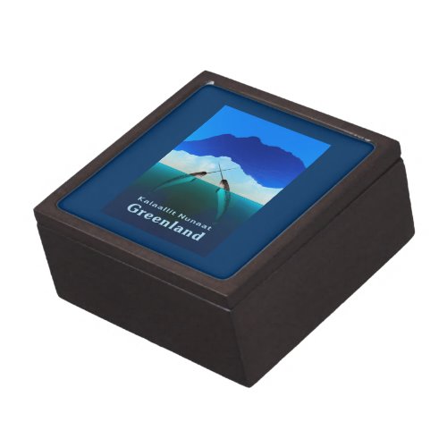 Greenland _ Narwhal Jewelry Box