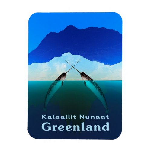 Greenland _ Narwhal Magnet