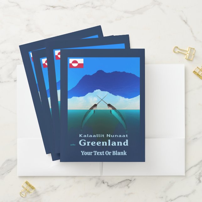 Greenland - Narwhal Pocket Folder (In Situ)