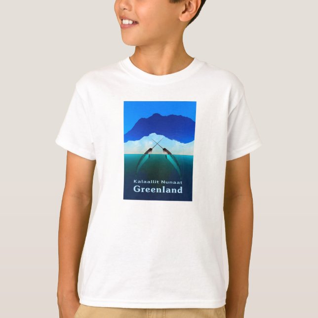 Greenland - Narwhal T-Shirt (Front)