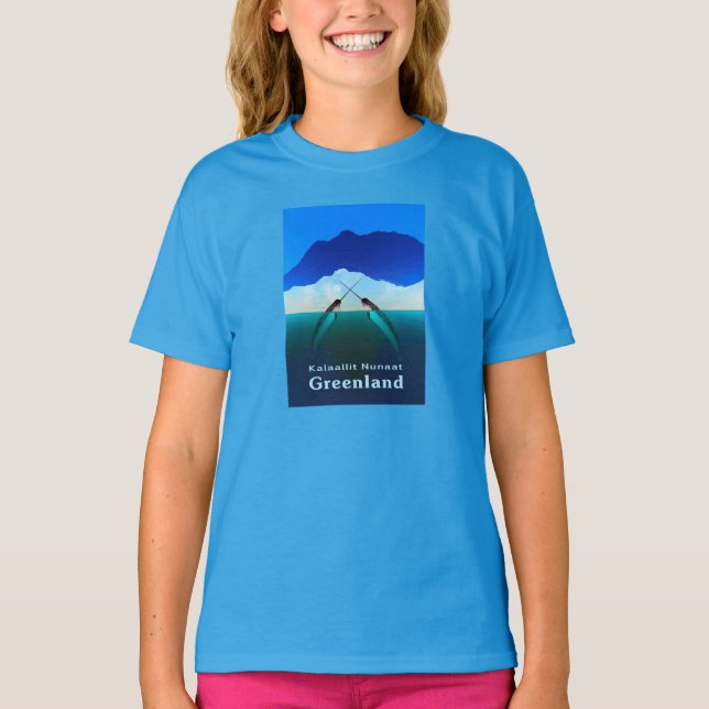 Greenland - Narwhal T-Shirt (Front)