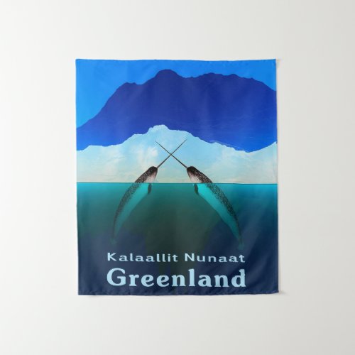 Greenland _ Narwhal Tapestry