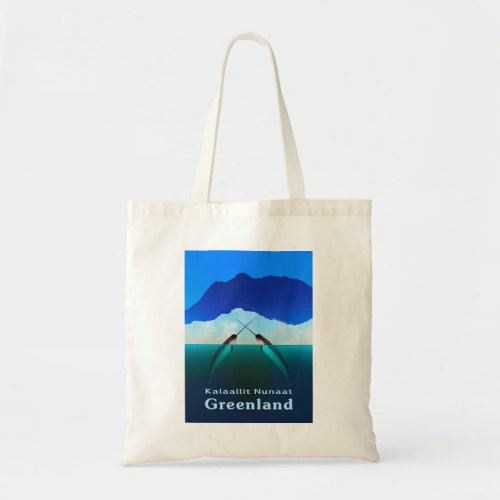 Greenland _ Narwhal Tote Bag