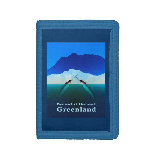 Greenland _ Narwhal Tri_fold Wallet